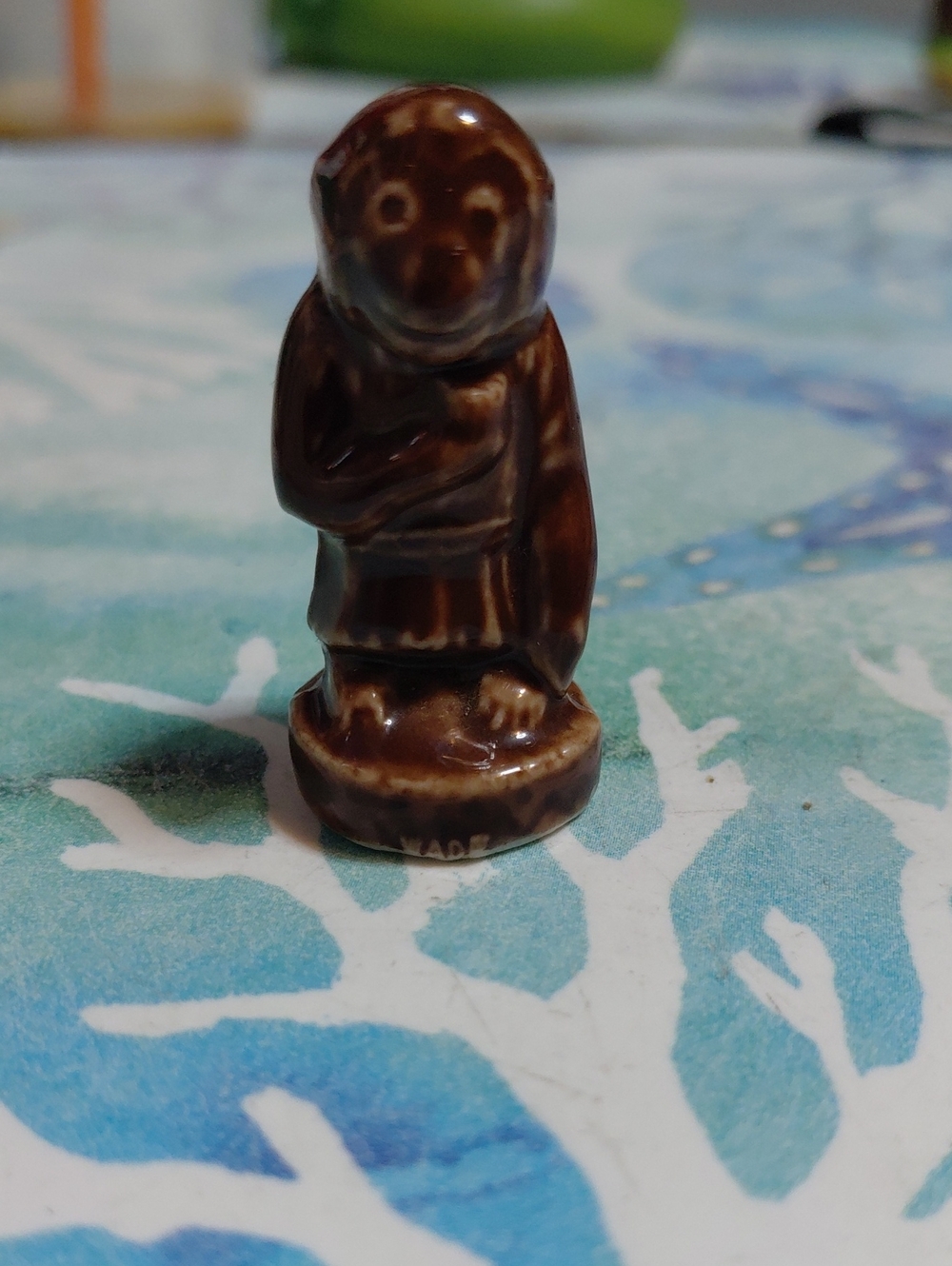 Brown Ceramic Small Pet Monkey- Wade
